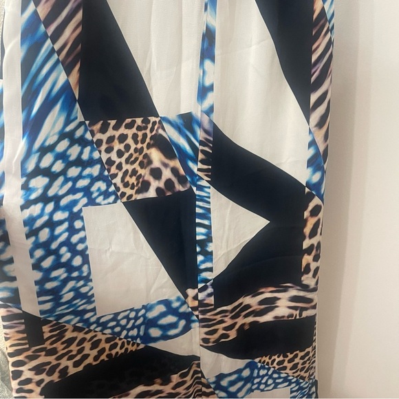 Trina Turk Black and White Halter Maxi Sundress - Picture 12 of 12